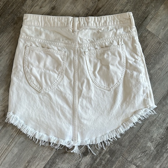 We the free / free people bailey denim skirt - Picture 6 of 7